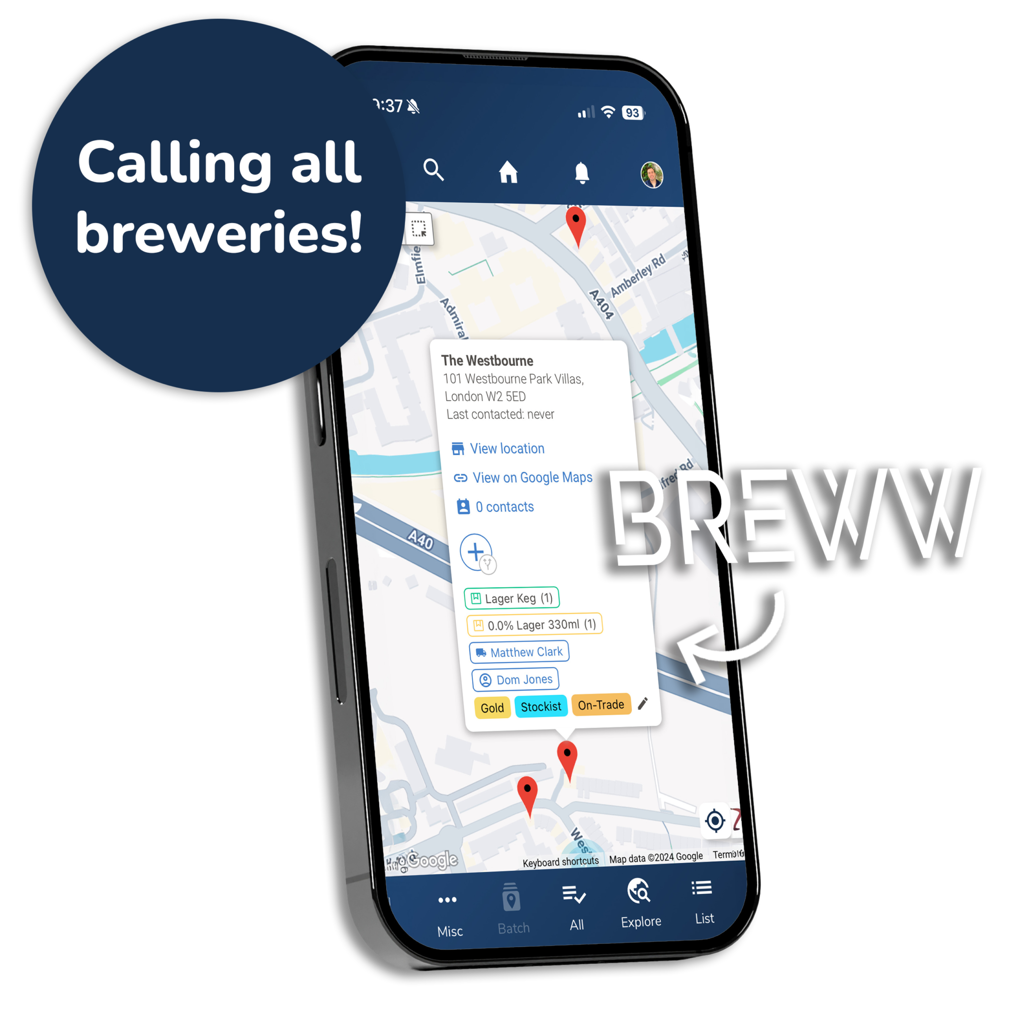 Breww Breww X Bowimi Field Sales Software Demo - Bowimi