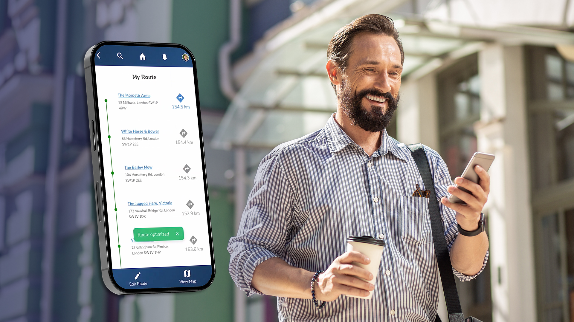 Our Platform - Route Planning & Prospecting - Bowimi
