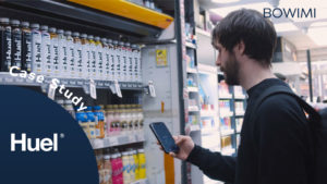 Field Sales Rep for Huel Using Bowimi in store