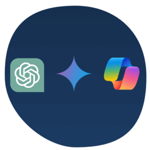 chatgpt gemini and copilot logos