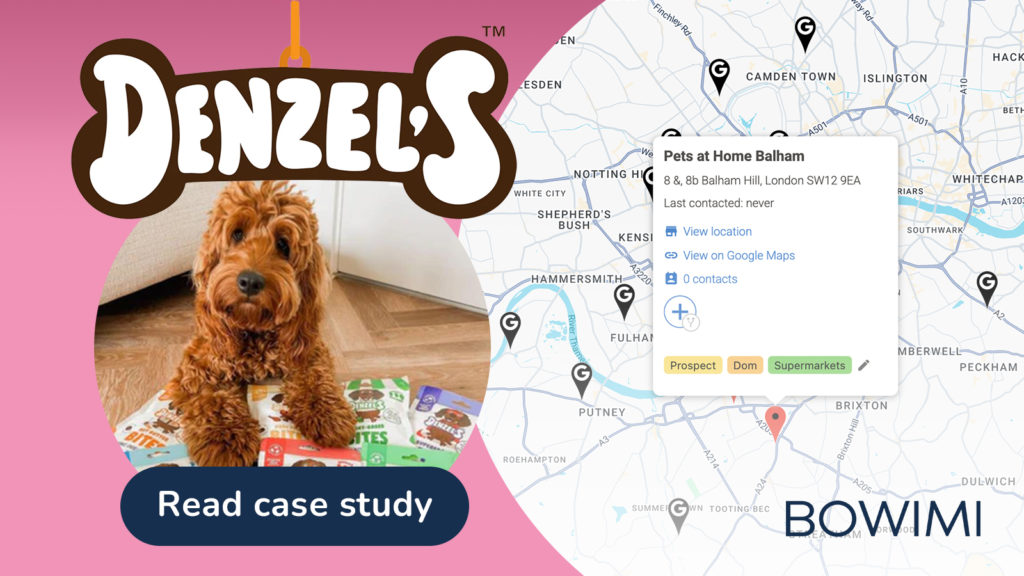 Denzel's dog treat brand