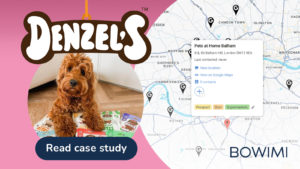 Denzel's dog treat brand